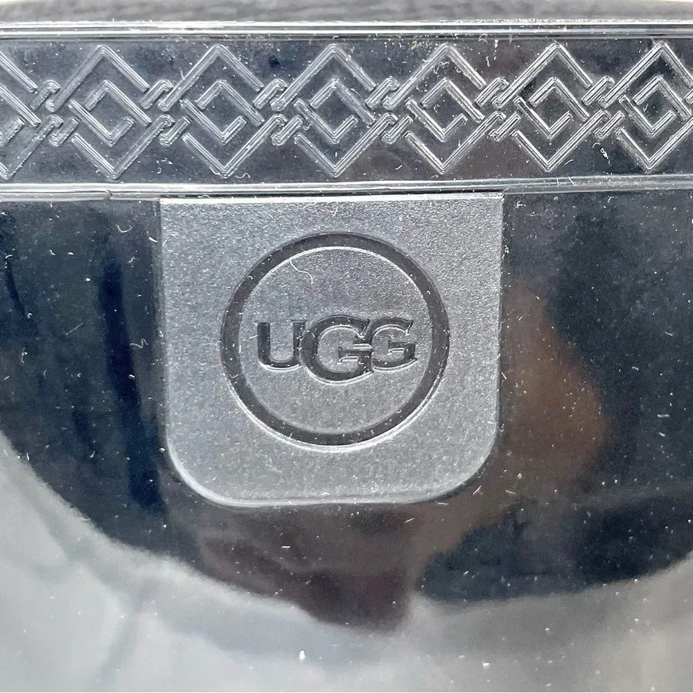 Ugg Rain Boot Black Shiny Size 2